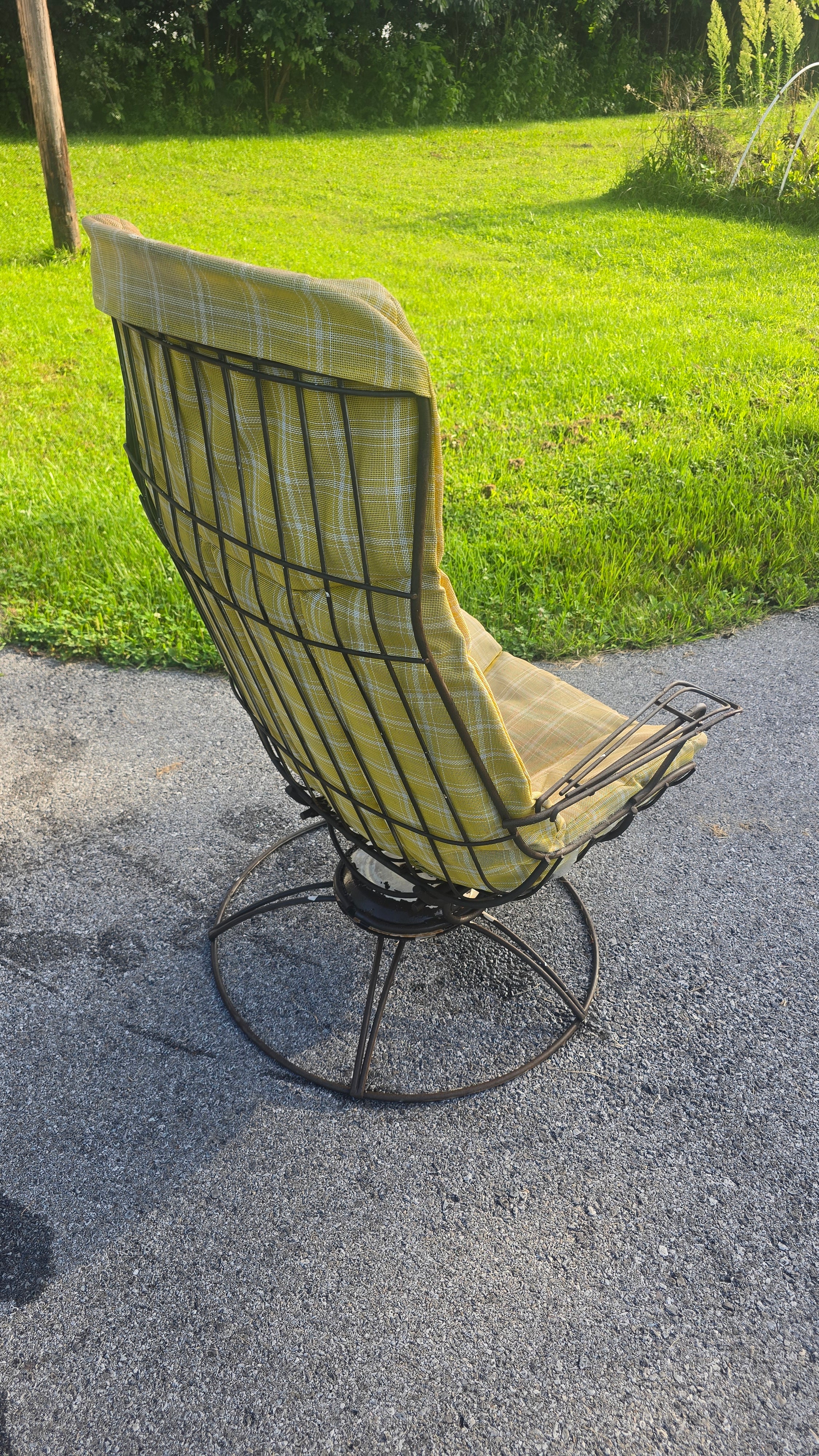 Vintage Homecrest Series 90 Riviera Swivel Rocking Chair