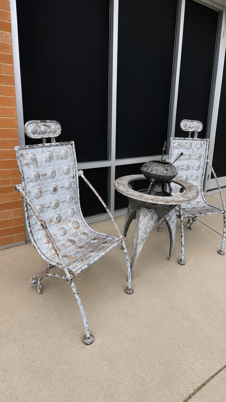Retro Atomic Vintage Inspired Patio Set